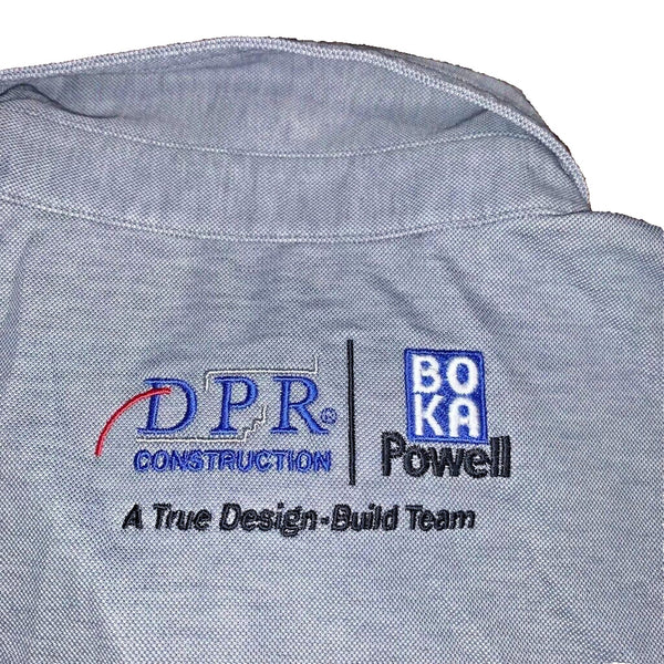 Travis Mathew Golf Shirt Polo Shirt Medium Tower One Frisco Station Logo