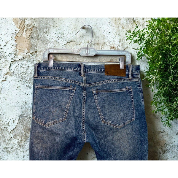 Todd Snyder Jeans Mens 33x32 Blue Slim Fit Stretch 5 Pocket Denim Pants