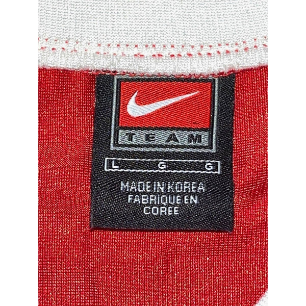 Rutgers Nike Football Jersey Brian Leonard 23 Mens Large Authentic Red Vintage