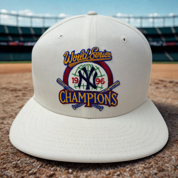 New York Yankees 1996 World Series Champions Vintage Snapback Hat NWT USA