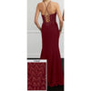 Adrianna Papell 40216 Cutout Back Bridesmaid Dress 14 Claret NWT $350 (SAMPLE)