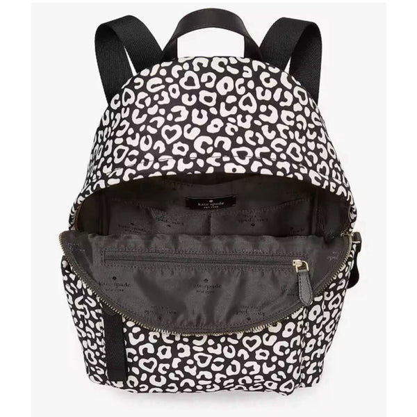 Kate Spade Chelsea Medium Backpack Leopard Heart KF338 NWOT MSRP $299 Rare