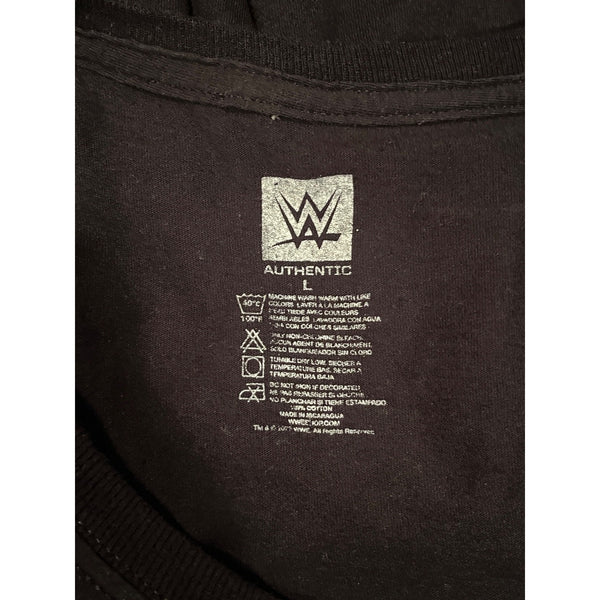 Roman Reigns WWE 1000 Days Champion Tribal Chief T-Shirt Men's Large Black
