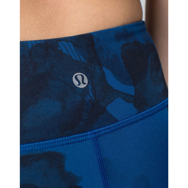Lululemon Wunder Under Pant Full-On Luxtreme Jumbo Inky Floral Black Inkwell 6