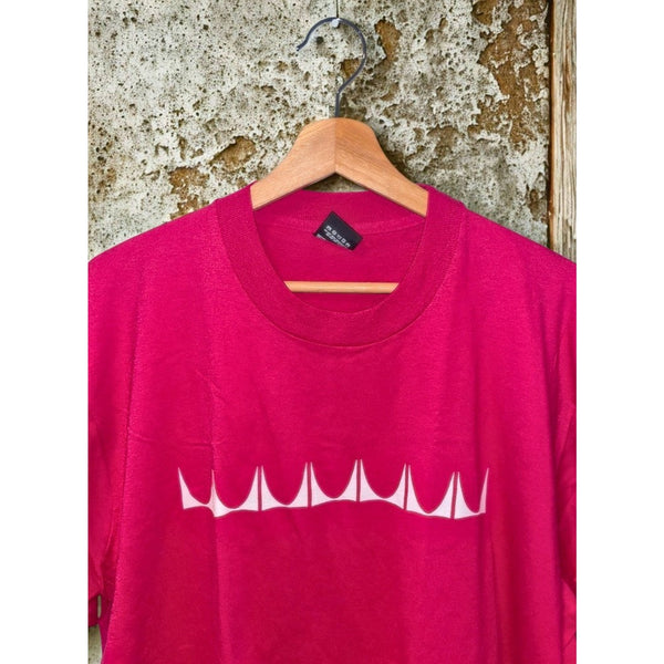 Herman Miller Eames T Shirt 90s Pink XL Screen Stars Best USA Rare Vintage