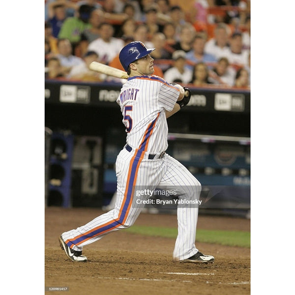 New York Mets David Wright 1986 Turn Back The Clock Pro Cut Majestic Jersey 52