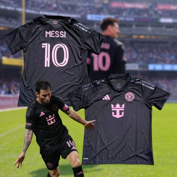 Adidas Inter Miami CF Lionel Messi 2026/27 Away Jersey Black Pink XL JL8493 NWOT