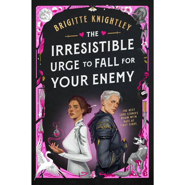 Irresistible Urge to Fall for Your Enemy Signed Book Brigitte Knightley B&N HC