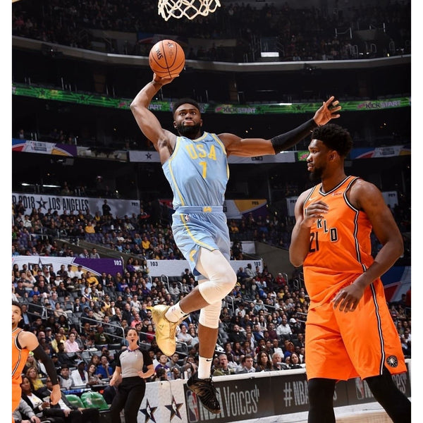 NBA 2018 Rising Stars Team USA Player Issued Nike Shorts Sz 46 +1 2XL