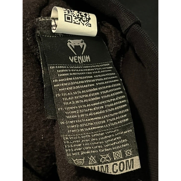 Venum UFC Authentic Fight Week 2.0 Hoodie Black Red Men’s M No Drawstring