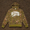 Billionaire Boys Club BB Camo Arch Hoodie Olive Drab Sz M NWOT BBC 821-1307