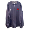 Rutgers University Adidas 1/4 Zip Long Sleeve Windbreaker NCAA Baseball Sz. 2XL