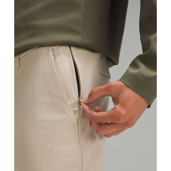 Lululemon Commission Pant Warpstreme Khaki Slim Trousers Men's 33x26 NWOT