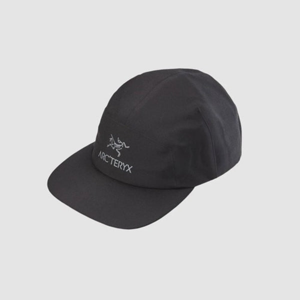 Arc'teryx Gore Tex 5 Panel Performance Cap Lightweight Outdoor Hat Black