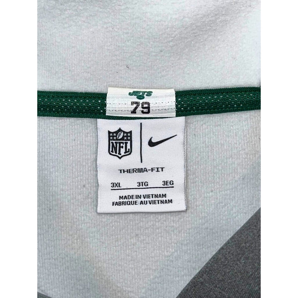 New York Jets Nike NFL On Field Player Issue Hoodie Chukwuma Okorafor 3XL