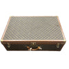 Louis Vuitton Rare Monogram "Ideal" Trunk Antique Steamer Travel Luggage