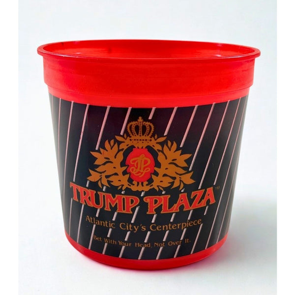Trump Plaza Atlantic City Casino Coin Bucket Cup Set of 5 Vintage Donald Trump