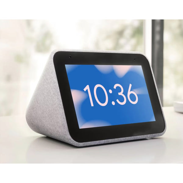 Lenovo Smart Clock CD-24501F Hemp Grey Google Assistant WiFi Sealed New