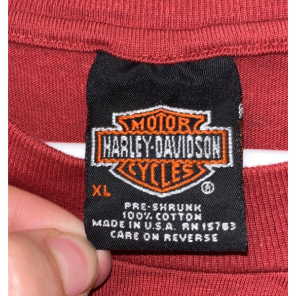 Harley Davidson Freedom North Canton Ohio XL Hanes Beefy-T Biker T
