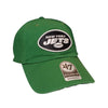 New York Jets Hat Cap Mens Adjustable Strap Green NFL 47' Brand Clean Up