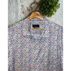 Bugatchi OoohCotton Tech Shirt 2XL 8-Way Stretch Short Sleeve Button Up NWOT