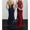 Adrianna Papell 40216 Cutout Back Bridesmaid Dress 14 Claret NWT $350 (SAMPLE)