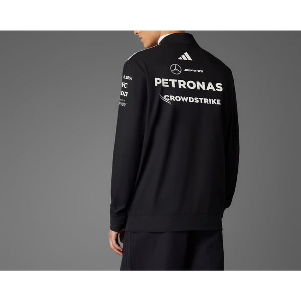 Adidas Mercedes AMG Petronas F1 Team 1/4 Zip Sweatshirt Motorsport Sz M NWOT