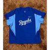 Kansas City Royals Nike Authentic Dugout Pullover Jacket 2XL Blue MLB Field Rare