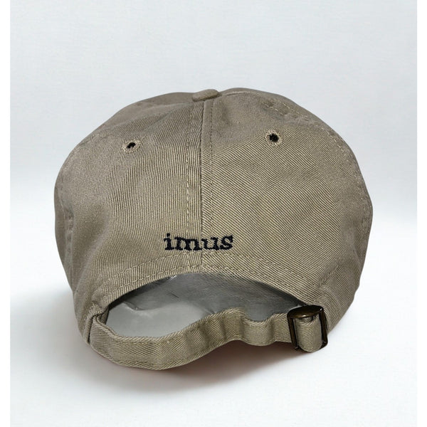 Don Imus Ranch Hat Khaki Strapback Cap USA Made Legendary Radio Host