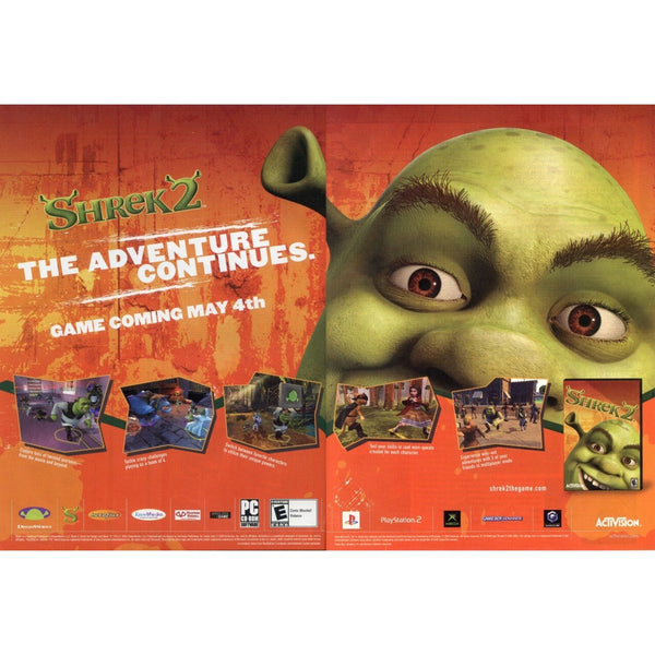 Shrek 2 (Nintendo Game Boy Advance, 2004) Cartridge Only