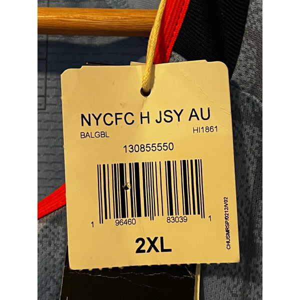 New York City FC NYCFC 23/24 Authentic Home Jersey 2XL Adidas MLS Etihad NWT