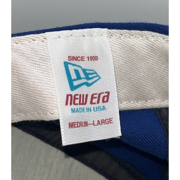 Chicago Cubs MLB New Era Snapback Hat Made In USA Wool Cap M/L 90’s Vintage