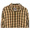 The Territory Ahead Textured Plaid Explorers Shirt Mens L Vintage 90s