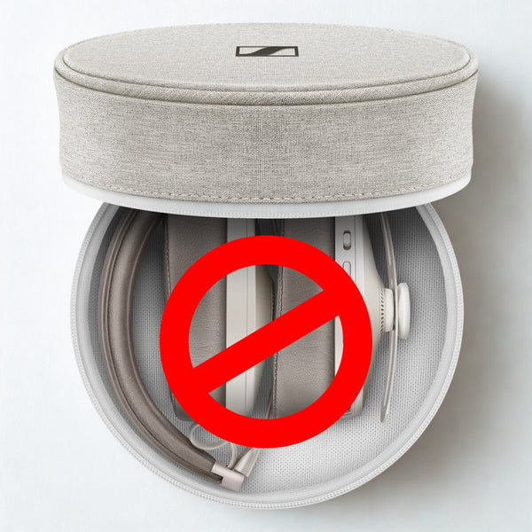 Sennheiser Momentum 3 Wireless Headphones Case Only OEM Gray Travel Case