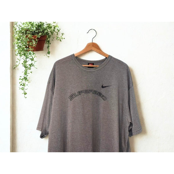 Nike Kobe Bryant Vintage Superbad T-Shirt Men’s 2XL Gray Short Sleeve Tee