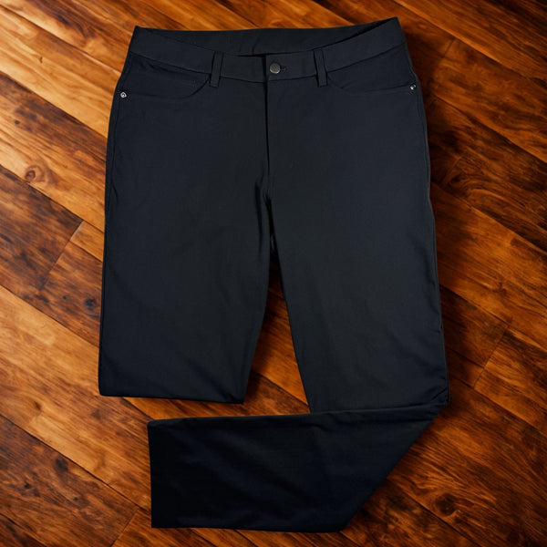 Lululemon ABC Classic-Fit Trouser Smooth Twill Black 32x28 LM5B70S