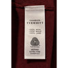 Charles Tyrwhitt Merino Wool 1/4 Zip Sweater Mens S Burgundy Extra Fine Pullover