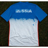 Russia Euro 2016 Away Pre-Match Training Jersey Adidas Climacool Blue White XL