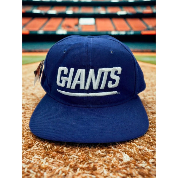 New York Giants New Era Snapback Hat NFL Wool Blue Vintage NWT