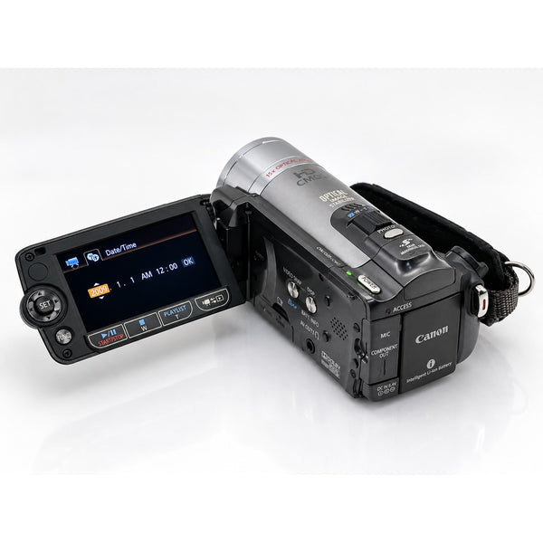Canon VIXIA HF200 HD Camcorder 15x Optical Zoom 16GB SD Card No Charger Tested