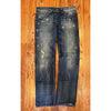 Diesel Darron Jeans Sz. 30x30 Distressed Slim Tapered Italy Designer Denim 0818Y