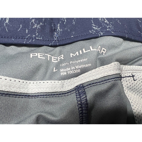 Peter Millar Crown Sport Active Atlas Performance Jogger Pants L Navy Marble NWT