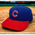 Chicago Cubs New Era Snapback Hat Made In USA Wool MLB Cap M/L Vintage 90’s