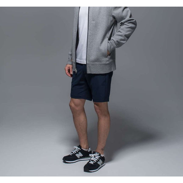 Lululemon ABC Short 9" Mens 36 Inkwell Warpstreme Stretch Golf Casual Navy