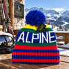 Polo Ralph Lauren Hi Tech Alpine Ski Pom Pom Beanie Hat 2018 Rare NWT