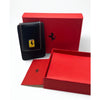 Ferrari Leather Money Clip Wallet Made In Italy W/ Presentation Box New
