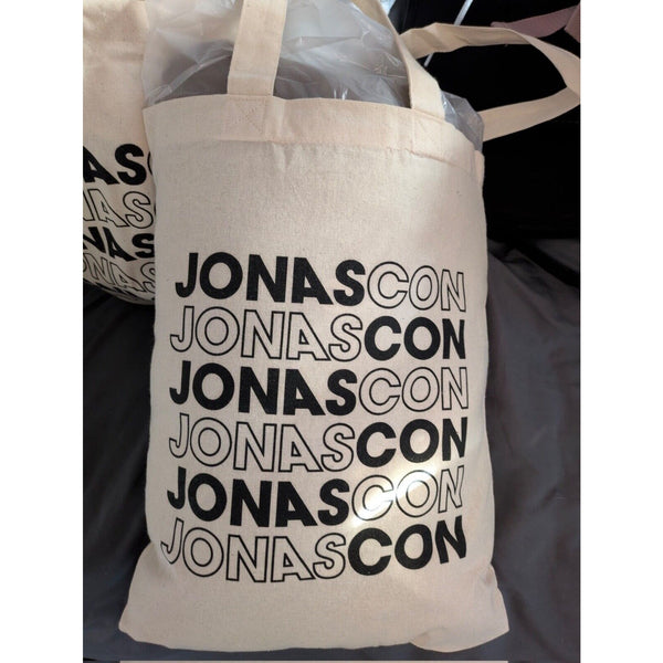 Jonas Brothers “Jonas Con” 3/23/25 NJ Limited Edition Tote Bag & Lanyard