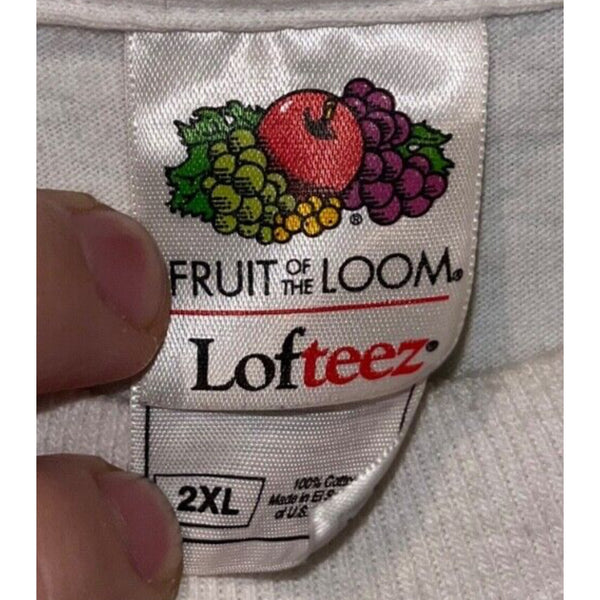 Richard Petty The King 43 NASCAR T Shirt 2XL Fruit Loom VTG USA Vintage