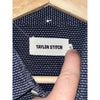 Taylor Stitch The Jack Reverse Jacquard Button Down Shirt Men's 42 L Navy EUC