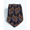 Polo Ralph Lauren Paisley Silk Tie Handmade USA Vintage Classic Mens Neckwear